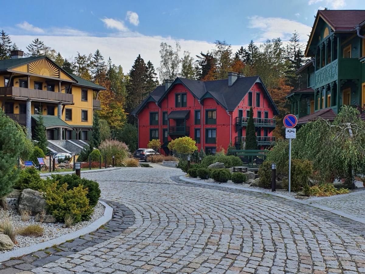 Dolina Wikingow 2-Poziomowy Apartament W Norweskiej Dolinie Z Dwoma Balkonami I Dostepem Do Strefy Wellness Szklarska Poręba Kültér fotó