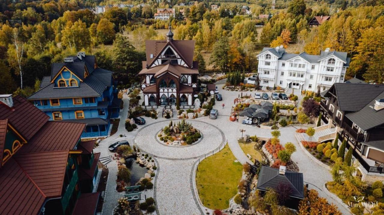 Dolina Wikingow 2-Poziomowy Apartament W Norweskiej Dolinie Z Dwoma Balkonami I Dostepem Do Strefy Wellness Szklarska Poręba Kültér fotó
