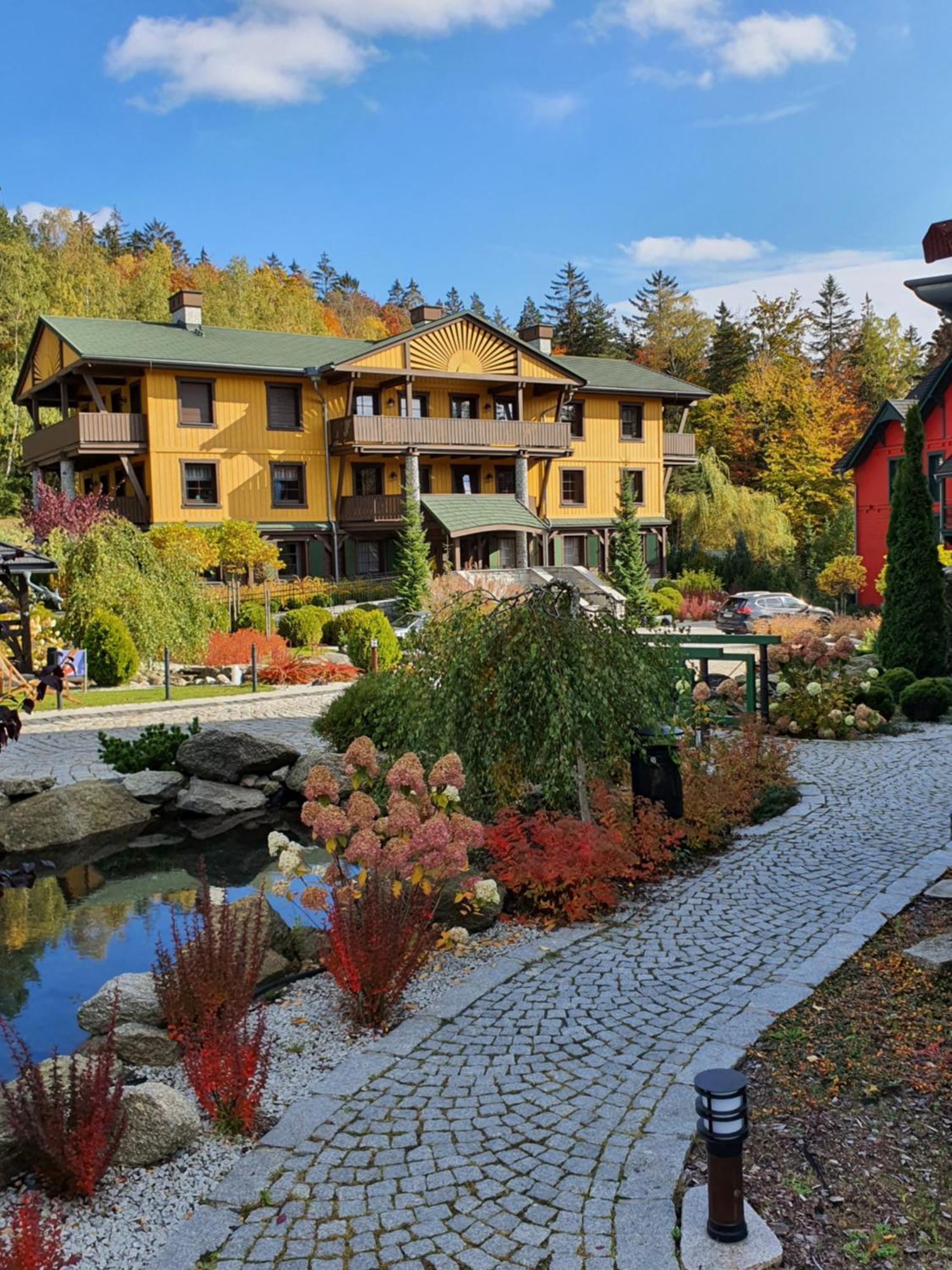 Dolina Wikingow 2-Poziomowy Apartament W Norweskiej Dolinie Z Dwoma Balkonami I Dostepem Do Strefy Wellness Szklarska Poręba Kültér fotó